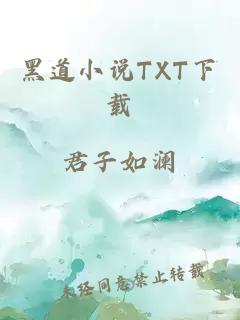 黑道小說TXT下載
